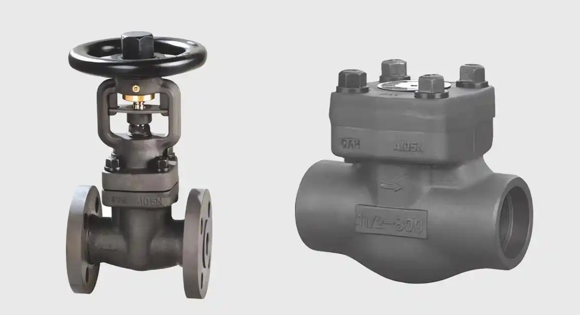 Forged Steel Gate Valves Globe Valves Check Valves Summary of features