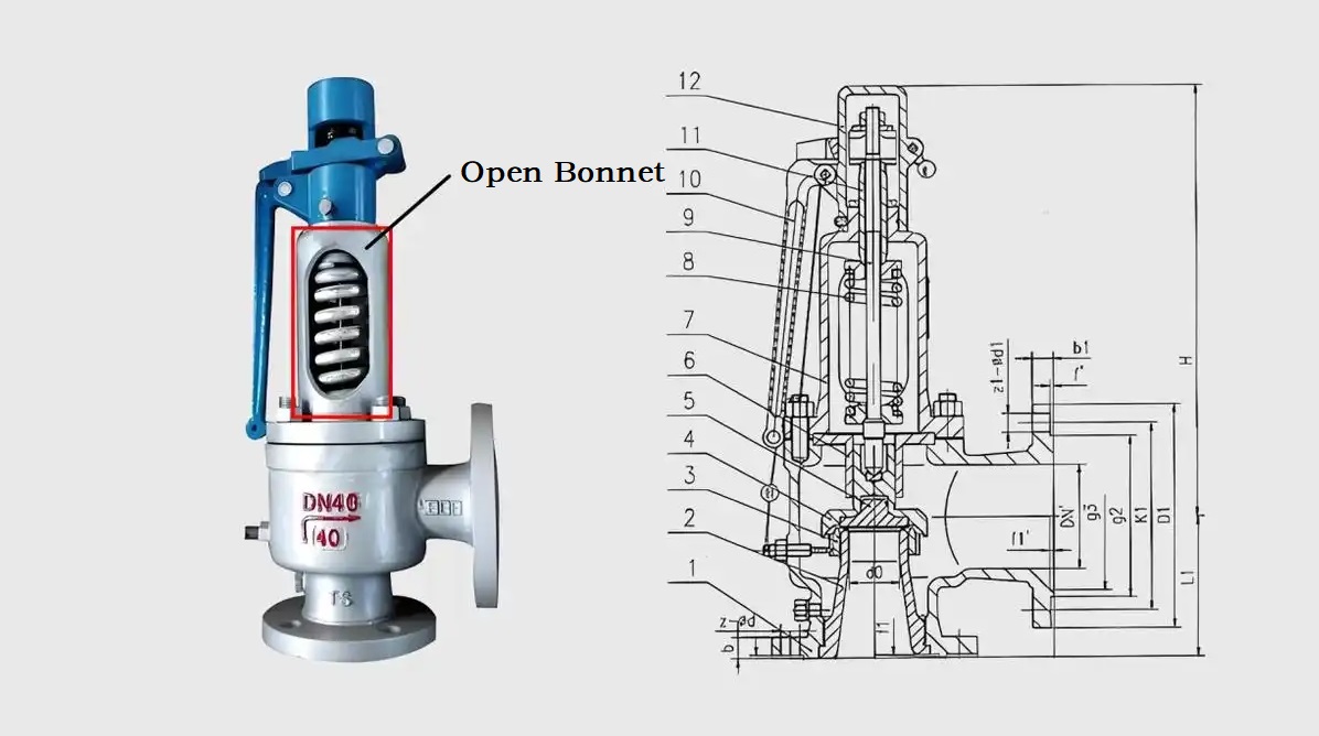 Totally enclosed type, semi-enclosed type, open type safety valve features models and differences