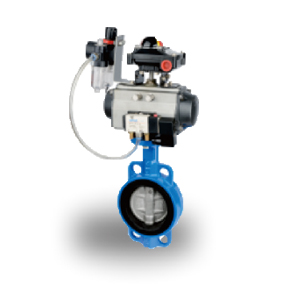 Pneumatic Wafer Butterfly Valve