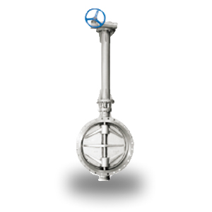 Extended Flange Hard Sealing Butterfly Valve