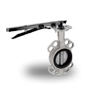 Stainless Steel Handle Wafer Butterfly Valves