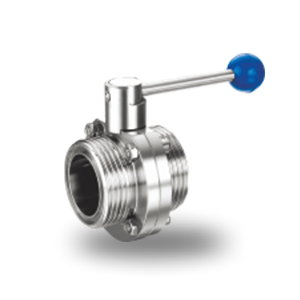 Sanitation Thread Type Butterfly Valve