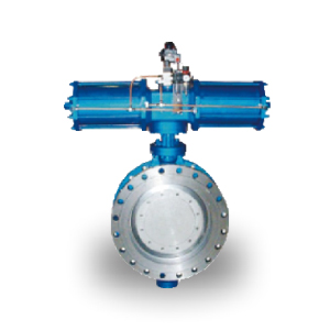 Pneumatic Flange Hard Sealing Butterfly Valve