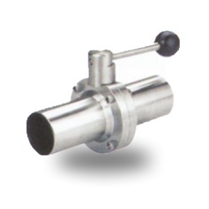 Sanitation Three Chip Butterfly Valve