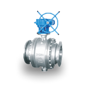 Worm Gear Fixed Ball Valve