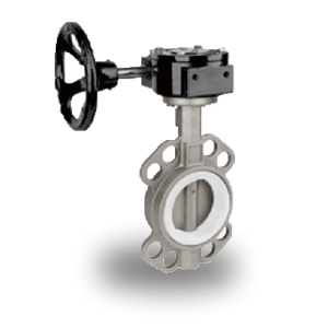 Worm Full Stainless Steel Butterfly Valve