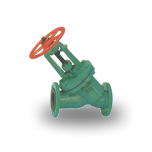 Straight Streaming Rubber Lining Glob Valve
